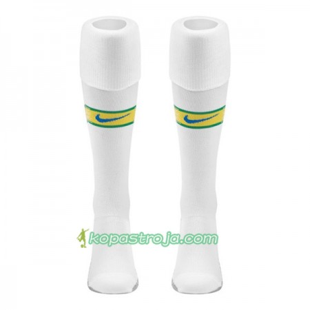 Brasilien VM 2018 Fotbollsstrumpa Hemma Vit